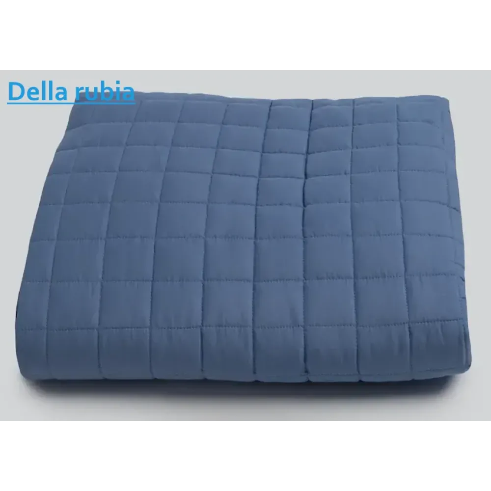 Κουβερλί διπλό Della Rubia Μπλέ 100% Microfiber 220x240cm