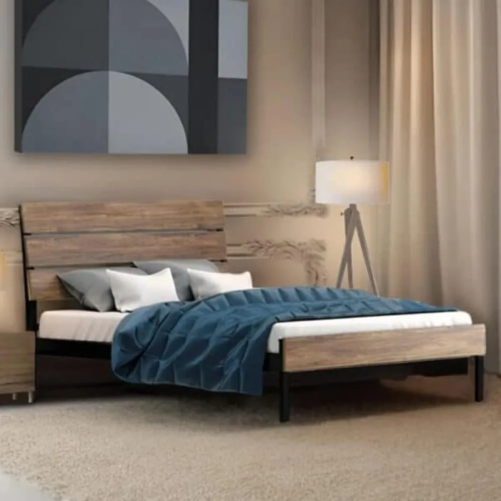 Μεταλλικό Κρεβάτι Με Επένδυση Μοριοσανίδας - Ράνια 120x190