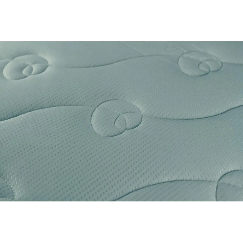 Ανώστρωμα Achaia Strom Top Silver Aloe Vera μονό 100x190x6cm - Ελληνικής Κατασκευής