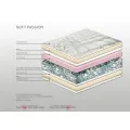 Στρώμα Bs Strom Soft Passion 2 όψεων ημίδιπλο 130x200x21cm - Ελληνικής κατασκευής